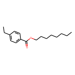 4-Ethylbenzoic acid, octyl ester
