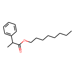 Hydratropic acid, octyl ester