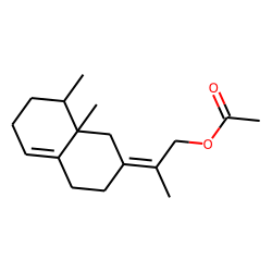 (E)-Eremophila-1(10),7(11)-dien-12-yl acetate