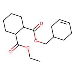 1,2-Cyclohexanedicarboxylic acid, cyclohex-3-enylmethyl ethyl ester