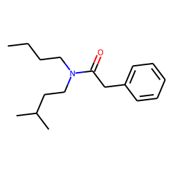 Acetamide, 2-phenyl-N-butyl-N-3-methylbutyl-