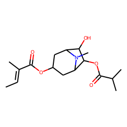 3-Tigloyloxy-6-(2-Methylpropanoyl)oxy-7-hydroxytropane