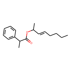 Hydratropic acid, oct-3-en-2-yl ester