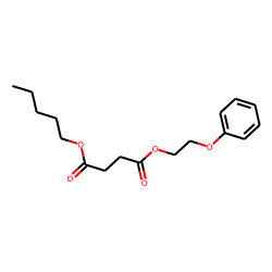 Succinic acid, pentyl 2-phenoxyethyl ester