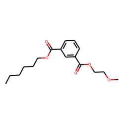 Isophthalic acid, hexyl 2-methoxyethyl ester