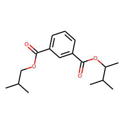 Isophthalic acid, isobutyl 3-methylbut-2-yl ester