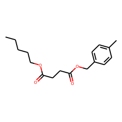 Succinic acid, 4-methylbenzyl pentyl ester