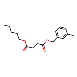 Succinic acid, 3-methylbenzyl pentyl ester