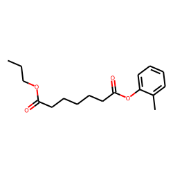 Pimelic acid, 2-methylphenyl propyl ester