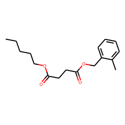 Succinic acid, 2-methylbenzyl pentyl ester