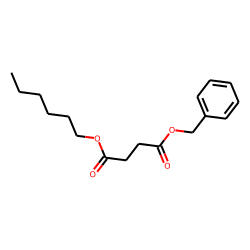 Butanedioic acid, hexyl phenylmethyl ester