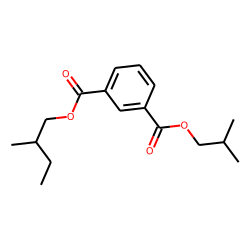 Isophthalic acid, isobutyl 2-methylbutyl ester