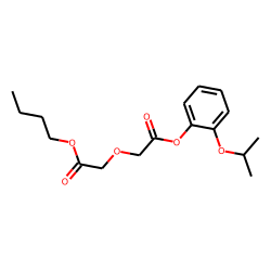 Diglycolic acid, butyl 2-isopropoxyphenyl ester