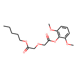 Diglycolic acid, 2,6-dimethoxyphenyl pentyl ester