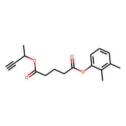 Glutaric acid, but-3-yn-2-yl 2,3-dimethylphenyl ester
