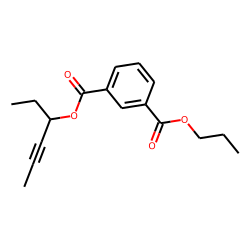 Isophthalic acid, hex-4-yn-3-yl propyl ester