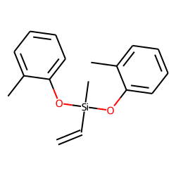 Silane, methylvinyldi(2-methylphenoxy)-
