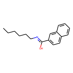 2-Naphthamide, N-hexyl-
