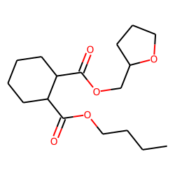 1,2-Cyclohexanedicarboxylic acid, butyl furfuryl ester