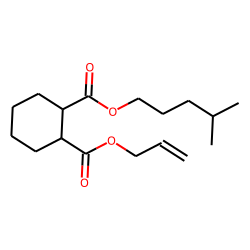 1,2-Cyclohexanedicarboxylic acid, allyl isohexyl ester