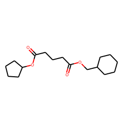 Glutaric acid, cyclopentyl cyclohexylmethyl ester