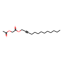 Acetoxyacetic acid, tridec-2-ynyl ester