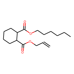 1,2-Cyclohexanedicarboxylic acid, allyl hexyl ester