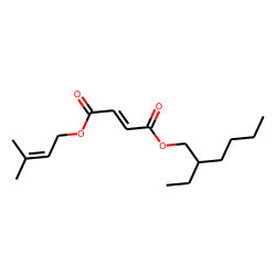 Fumaric acid, 2-ethylhexyl 3-methylbut-2-en-1-yl ester