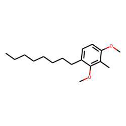 Benzene, 1,3-dimethoxy-2-methyl-4-octyl