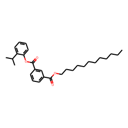 Isophthalic acid, dodecyl 2-isopropylphenyl ester