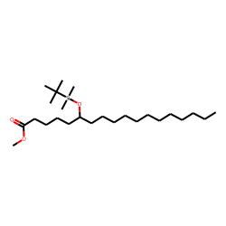 6-Hydroxy-stearic acid, methyl ester, tBDMS ether