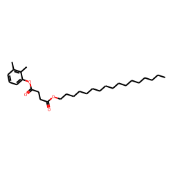 Succinic acid, 2,3-dimethylphenyl heptadecyl ester