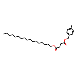 Succinic acid, heptadecyl 4-methylbenzyl ester