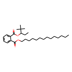 Phthalic acid, 2,2-dimethylpent-3-yl tetradecyl ester