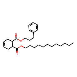 cis-Cyclohex-4-en-1,2-dicarboxylic acid, dodecyl 3-phenylpropyl ester