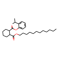 1,2-Cyclohexanedicarboxylic acid, dodecyl 2-isopropylphenyl ester