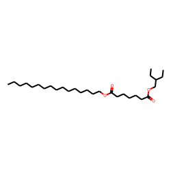 Pimelic acid, 2-ethylbutyl hexadecyl ester