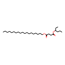 Succinic acid, 3-hexyl nonadecyl ester