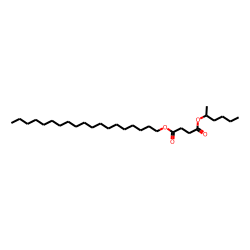 Succinic acid, 2-hexyl nonadecyl ester