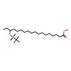 16-Hydroxy-stearic acid, methyl ester, tBDMS ether