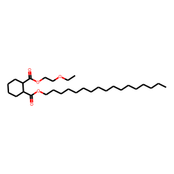 1,2-Cyclohexanedicarboxylic acid, 2-ethoxyethyl heptadecyl ester