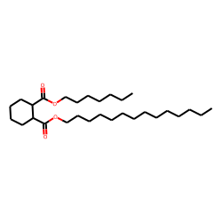 1,2-Cyclohexanedicarboxylic acid, heptyl tetradecyl ester