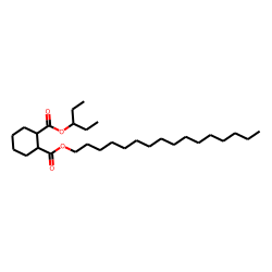 1,2-Cyclohexanedicarboxylic acid, hexadecyl 3-pentyl ester