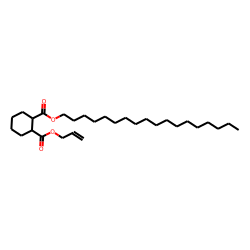 1,2-Cyclohexanedicarboxylic acid, allyl octadecyl ester