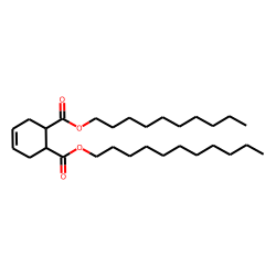 cis-Cyclohex-4-en-1,2-dicarboxylic acid, decyl undecyl ester