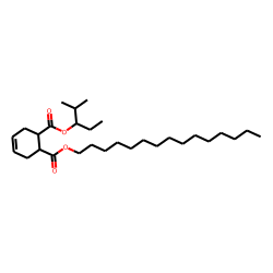 cis-Cyclohex-4-en-1,2-dicarboxylic acid, 2-methylpent-3-yl pentadecyl ester