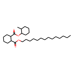 1,2-Cyclohexanedicarboxylic acid, 2-methylcyclohexyl tetradecyl ester