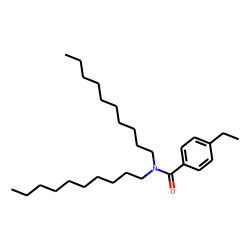 Benzamide, N,N-didecyl-4-ethyl-