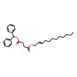 Succinic acid, dodec-2-en-1-yl diphenylmethyl ester