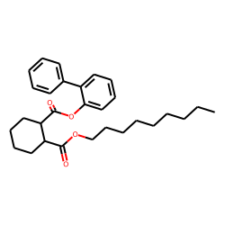 1,2-Cyclohexanedicarboxylic acid, 2-biphenyl nonyl ester